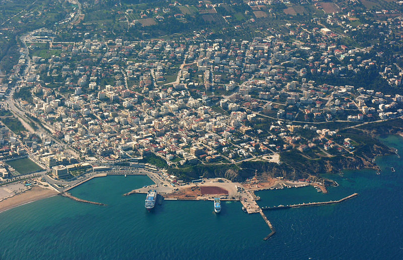 Figure 2: Aerial View of Rafina - Edition 31 – 2018 Attica Wildfires: The Intersection of Governance Failures and Climate Change